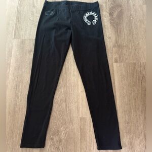 Chrome Hearts Black Leggings